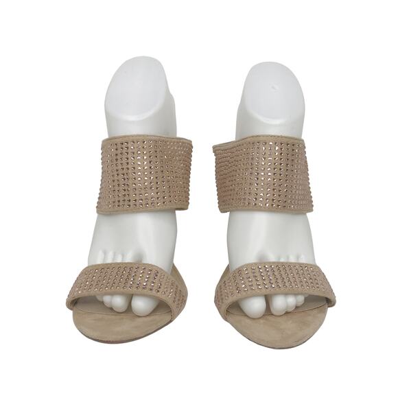 Zigi Soho Dahny Rhinestone Heels Pink-Beige - Picture 3 of 9